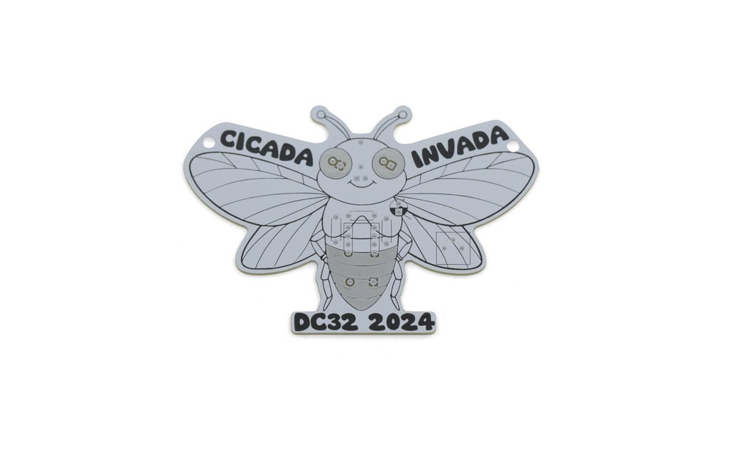 Cicada Invada DIY Kit - Badgelife Soldering Project - Image 2