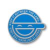 Laughing Man Enamel Pin - Iconic Hacking Culture Badge - Image 4