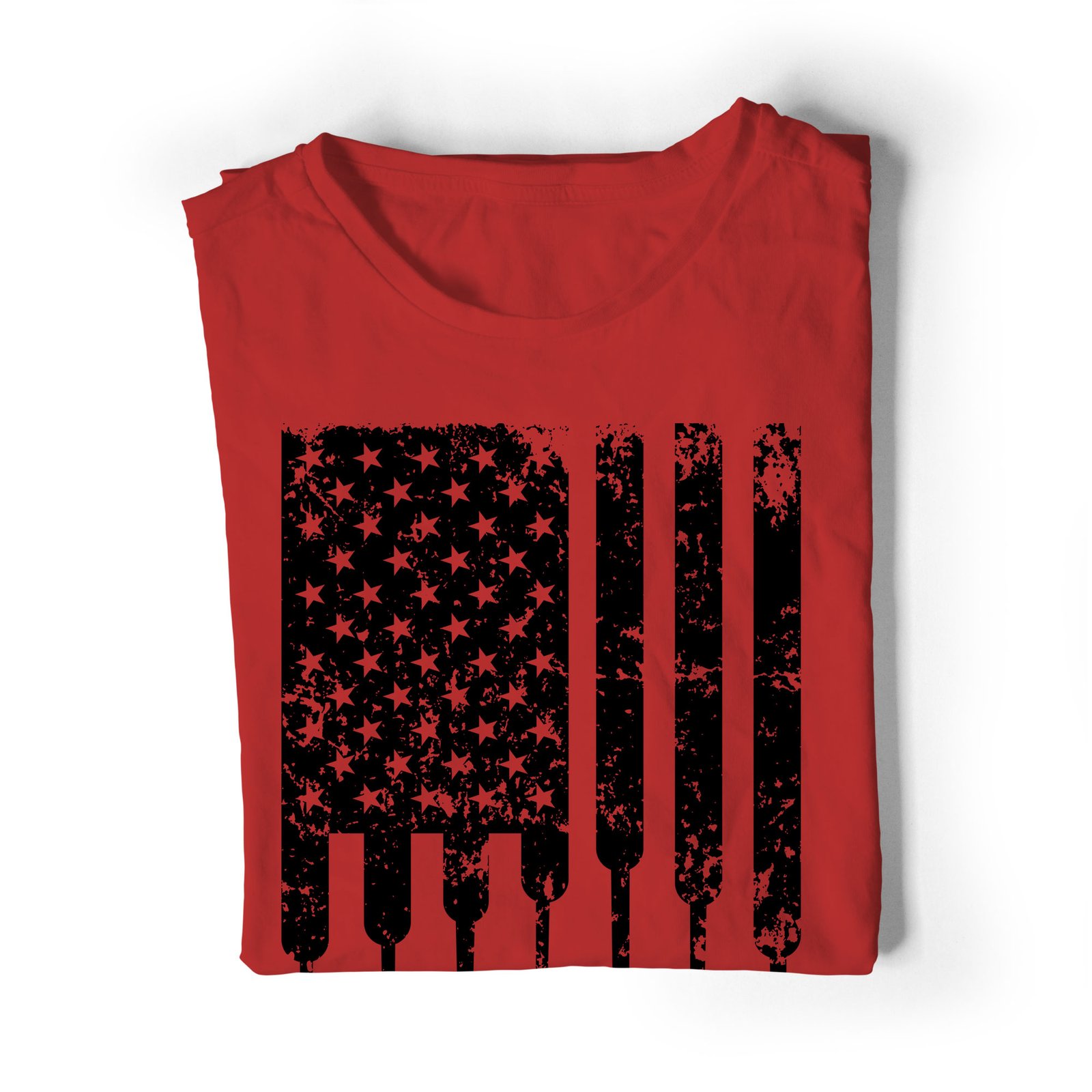Distressed Lockpick Flag Unisex T-Shirt | Hacker Apparel