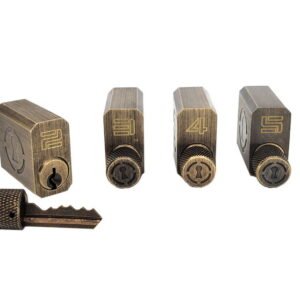 Progressive Training Locks Basic Set for Beginner Lock Picking
