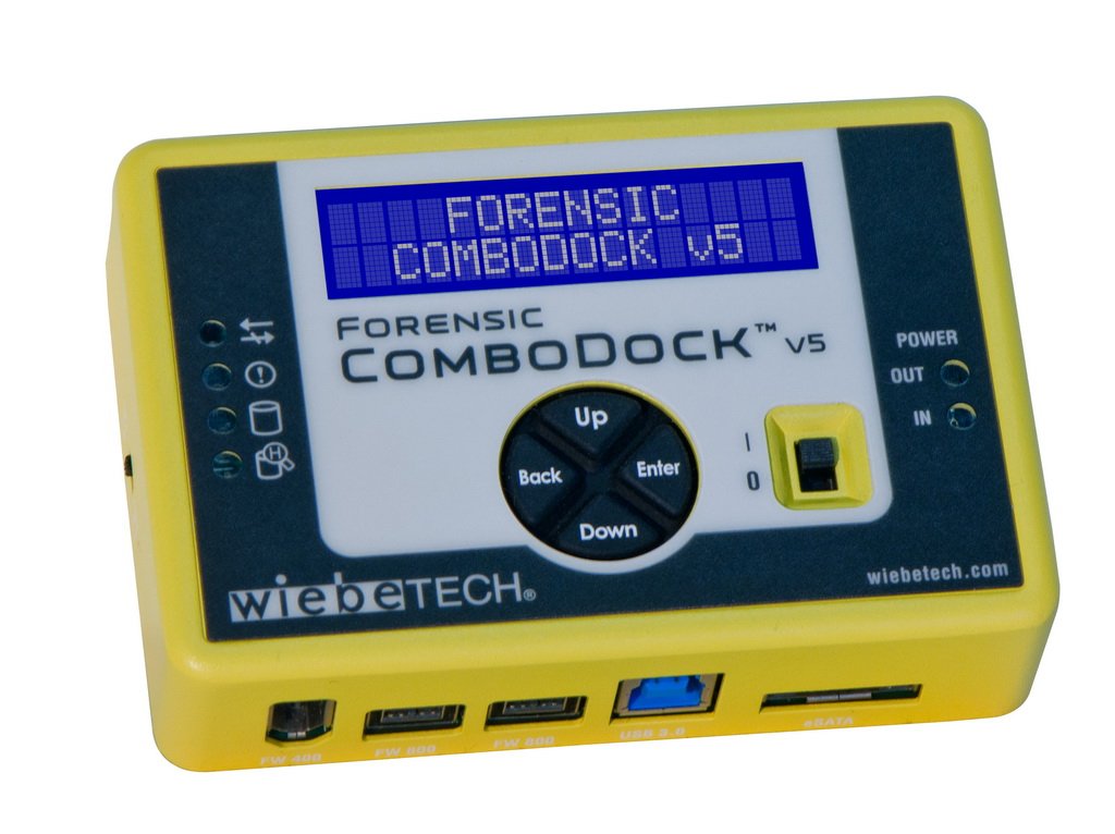 WiebeTech Forensic ComboDock v5 - Professional Drive Docking Station