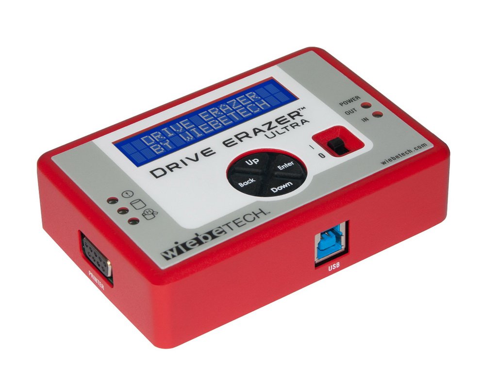 WiebeTech Drive eRazer: Secure Hard Drive Data Eraser Tool