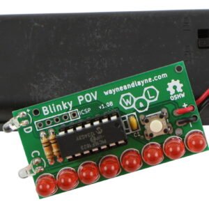 Blinky POV Soldering Kit - Educational Electronics Project