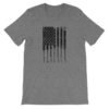 Distressed Lockpick Flag Unisex T-Shirt | Hacker Apparel - Image 14
