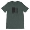 Distressed Lockpick Flag Unisex T-Shirt | Hacker Apparel - Image 10