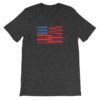 Distressed Lockpick Flag Unisex T-Shirt | Hacker Apparel - Image 14