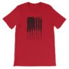 Distressed Lockpick Flag Unisex T-Shirt | Hacker Apparel - Image 16