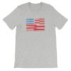 Distressed Lockpick Flag Unisex T-Shirt | Hacker Apparel - Image 16